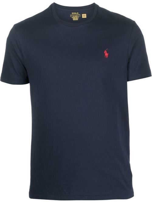 Tシャツ・カットソー POLO RALPH LAUREN Men T Shirts 710680785 001 Black Polo Ralph Lauren Custom Slim Fit Jersey T Shirt | Balardi